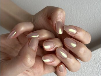 ソリッドカラー(solid color)/hand nail