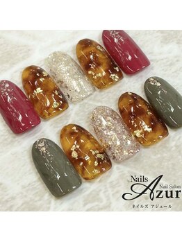 ネイルズアジュール アピタ新潟西店(Nailz Azur)/ハンド　定額デザインＣコース
