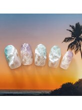 ラ カゼッタ(La casetta)/波マグネットネイル