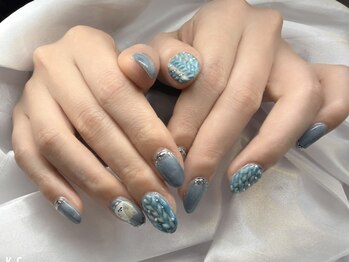 マシェリ(MA CHERIE)/ニットネイル