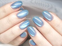 ドルチェ アージョ(dolce agio)/深海ブルーのマグネットネイル