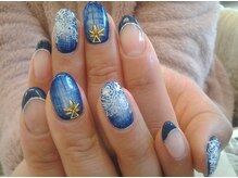 ネイルサロン エクール(Axceorr)/デニムネイル