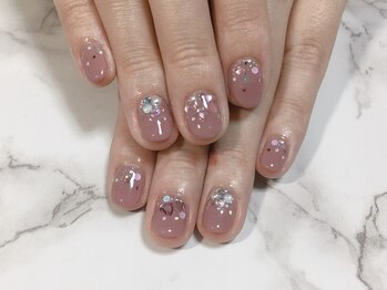 ミーレン ネイルサロン(Miren)/ハートホログラム