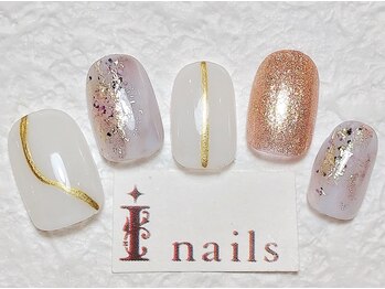 アイネイルズ 梅田店(I nails)/シアーニュアンス￥7700
