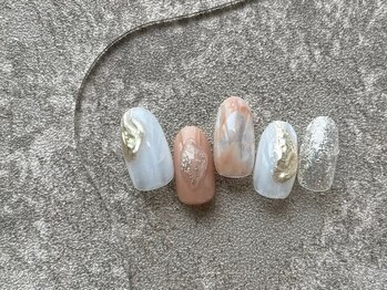 ニュアンス/ぷっくり/ミラー/春