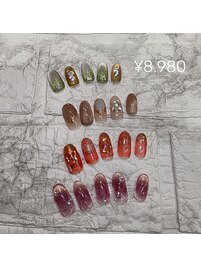 お得な定額キャンペーンネイル