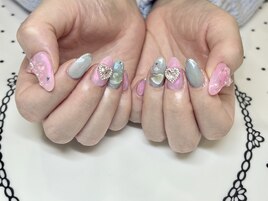 【miyuu】ミラーネイル