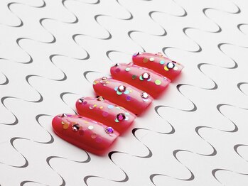 アデリー(ADELIAE)/【単色カラー】＋ストーンアート