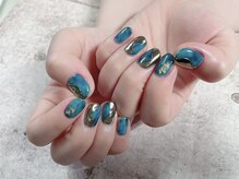 ネイルアンドアイラッシュサロン エスポアール(nail&eyelash salon espoir)/ミラーネイル　90分コース