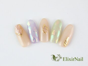 エリクサーネイル 五反田(Elixir Nail)/定額b カジュアル/クーポン使用