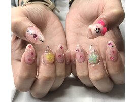 キャラクター3Dネイル