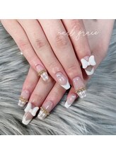 グレイス(grace)/千鳥柄ネイル