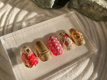 千華の写真/【手描き/ニュアンスのサンプルが豊富】繊細アートから立体凸凹デザインまで個性派な方にオススメです◎