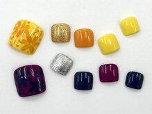 ネイルサロン クイール 小山店(NAIL SALON QUILL)/ワンカラー＆フラワーアート