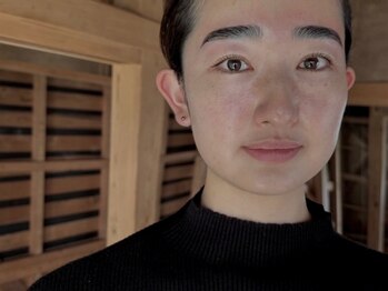 代々木上原美容室ノ上の写真/【まつ毛パーマ/眉毛スタイリング】化粧品登録の目に優しい商材使用！代々木上原寛ぎのプライベート空間。