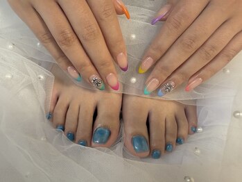 マグネット/フレンチネイル