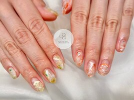 ニュアンス夏ネイル