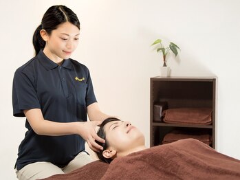 グイット 鶴見店(Goo-it!)の写真/【もみほぐし60分+ヘッドほぐし30分¥7140】絶妙な力加減で丁寧にほぐす、ほぐし専門店のドライヘッドスパ♪