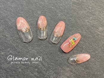 グラマーネイル(Glamor nail)/定額8,580円→クーポンで6,980円