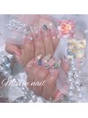 宝石ネイル