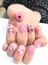 フェアリー(Fairy)/ハンド付け放題　ピンク×ハート