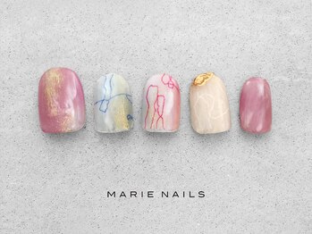 マリーネイルズ 近鉄あべのハルカス店(MARIE NAILS)/新規様7000円　ミラー 0519a