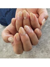 マーズネイル(Mars Nail)/押し花ネイル　￥8140