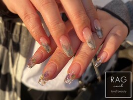 夏ネイル/キラキラ