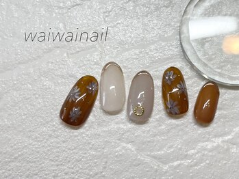 ワイワイネイル(waiwai nail)/9月☆トレンド定額コース