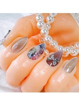 プリティア クリアモエ(Pritia clear moe)/【紫陽花デザイン】