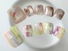 【フット定額デザインアート】初回オフ代無料＋フットバス付　¥9900