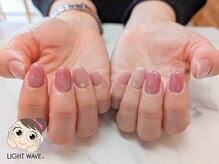 ネイルサロン ライトウェーブ 松本駅前店/ピンク×春ネイル♪