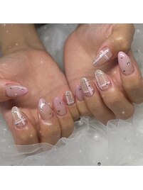 チェックネイル
