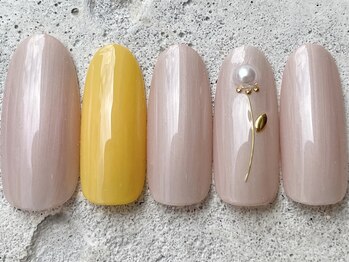 フリークネイル(FREAK Nail)/シンプルワイヤーフラワー ¥7000