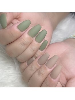 モモ(Momo)/バイカラー×くすみカラー