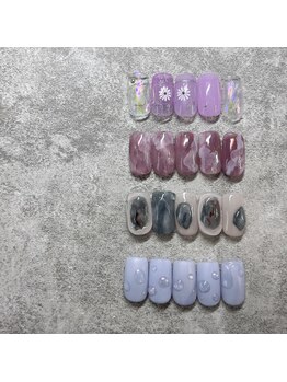 ロミー(Rommy)/梅雨ネイル