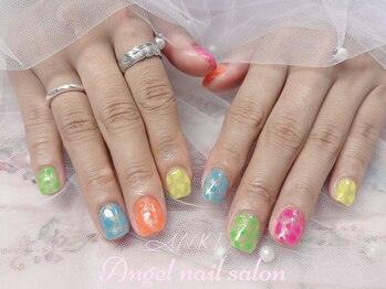 エンジェルネイルサロン(Angel nail salon)/カラフル