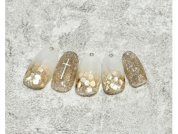 ネイルサロン ロゼプリュム/クロスモチーフ