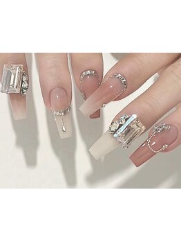 長さ出しのできるサロン