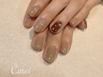キュアーズ ネイル(CURES NAIL)/べっ甲ネイル