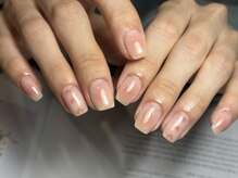 サロンドファン(salon de Fan)/チークネイル×ハートネイル