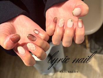 ニュアンス☆秋ジェルネイル