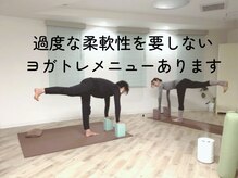 南林間駅前スタジオ メローヨガ(Mellow-Yoga)の雰囲気（体が硬い男性も取り組みやすいヨガトレもあり。身体の機能アップ）