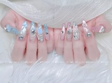 リンネイル 新大久保店(Rin Nail)/#シンプルネイル　#付け放題