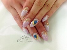 ネイルサロン ビューティーマジック 川口店/ フェザーネイル