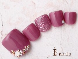 ビジューフットネイル　8480円