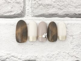 べっ甲アレンジ