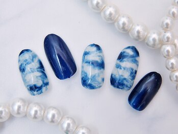 ティアリーネイル コレットマーレ店(Tiary Nail)/タイダイ柄