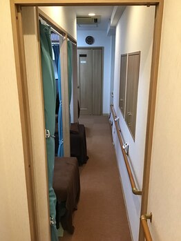 ほぐしはた/ドア奥