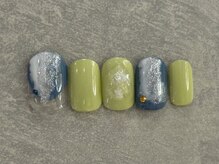カラネイル 南森町店(calla nail)/夏カラー　キラキラ